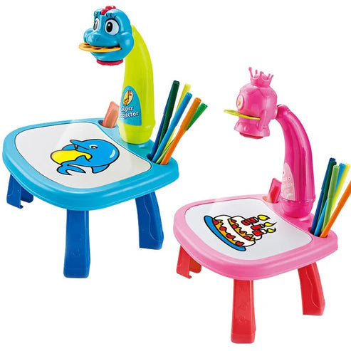 LED Projector Art Painting Table for Kids | Creative Learning Toy